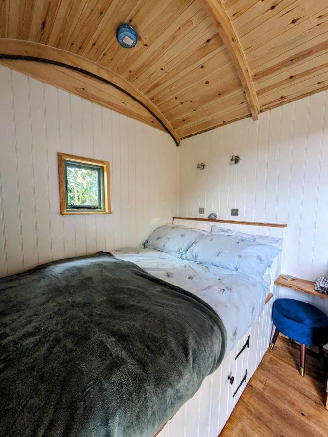 Romantic Nature Retreat, Luxury Glamping & Stargazing Views - Dragonfly Shepherd Hut Yarpole 外观 照片