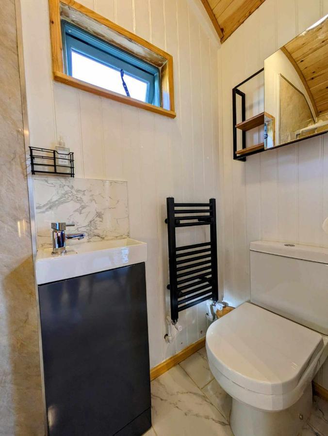 Romantic Nature Retreat, Luxury Glamping & Stargazing Views - Dragonfly Shepherd Hut Yarpole 外观 照片